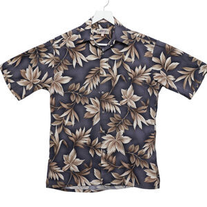 Vintage Campia Moda‎ Floral Print Hawaiian Shirt Size S